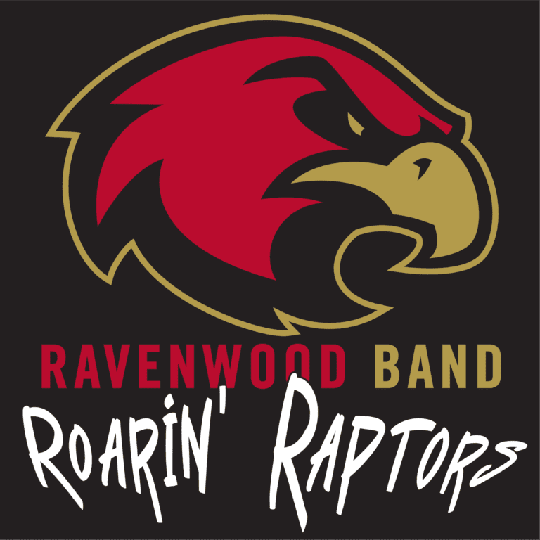 A logo of the ravenwood band.