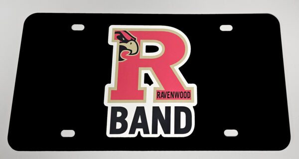 Band Bumper Sticker License Plate